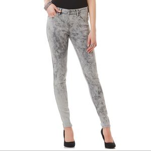 gray acid wash jeans